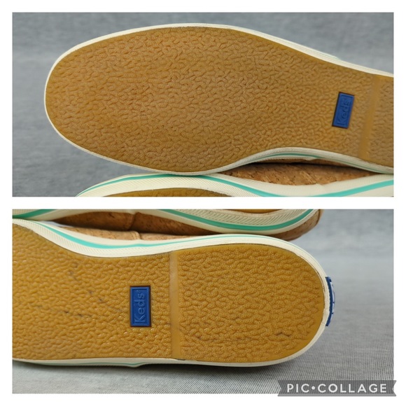 🐆 W/8 Keds x Kate Spade Cork Print Sneakers - Picture 16 of 16